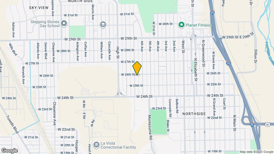 2524 7th Ave Map and Location Details