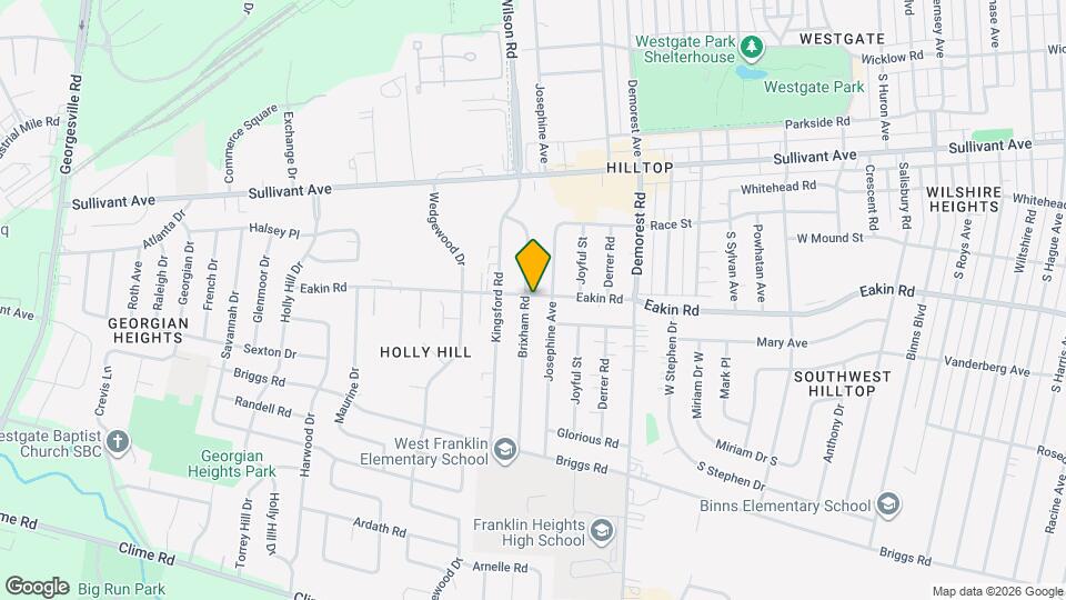 3579 Eakin Rd Map and Location Details
