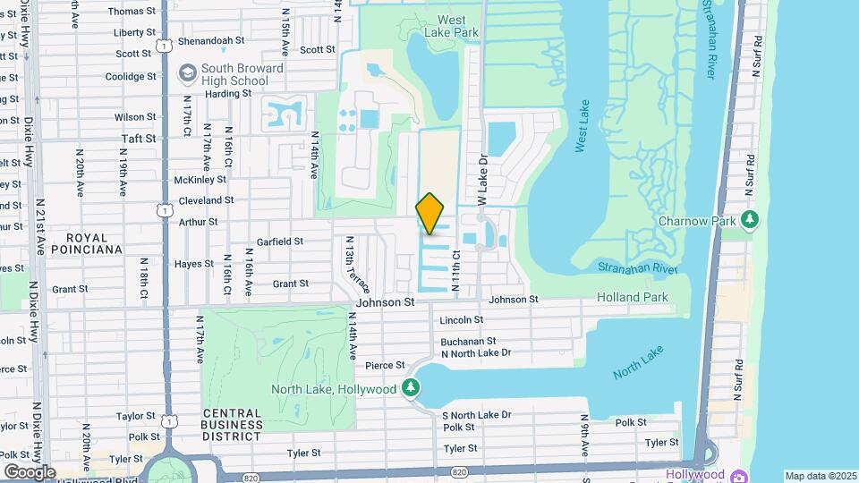 1174 Garfield St Map and Location Details