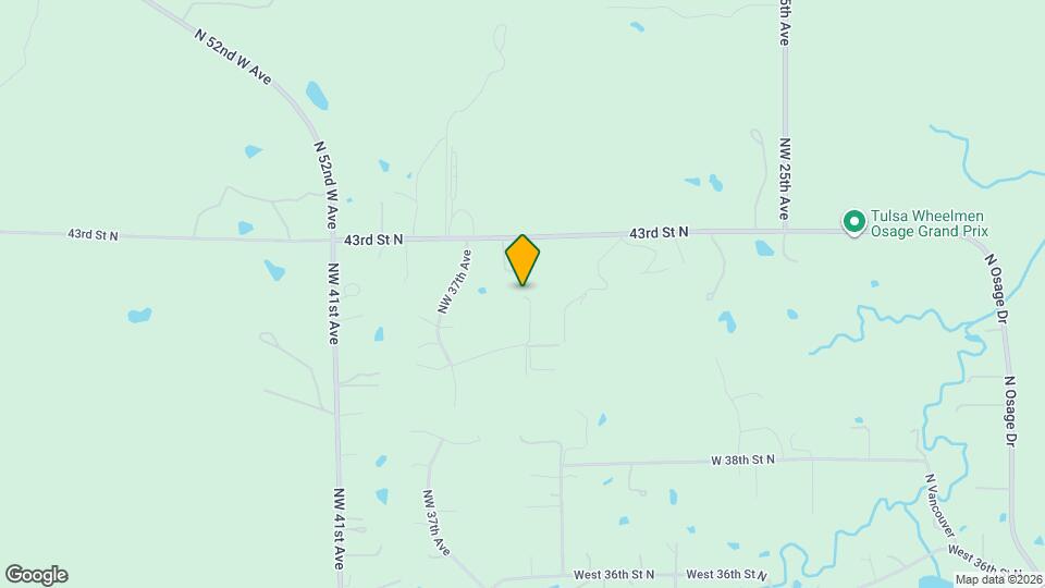 3421 W 41st St N Map and Location Details