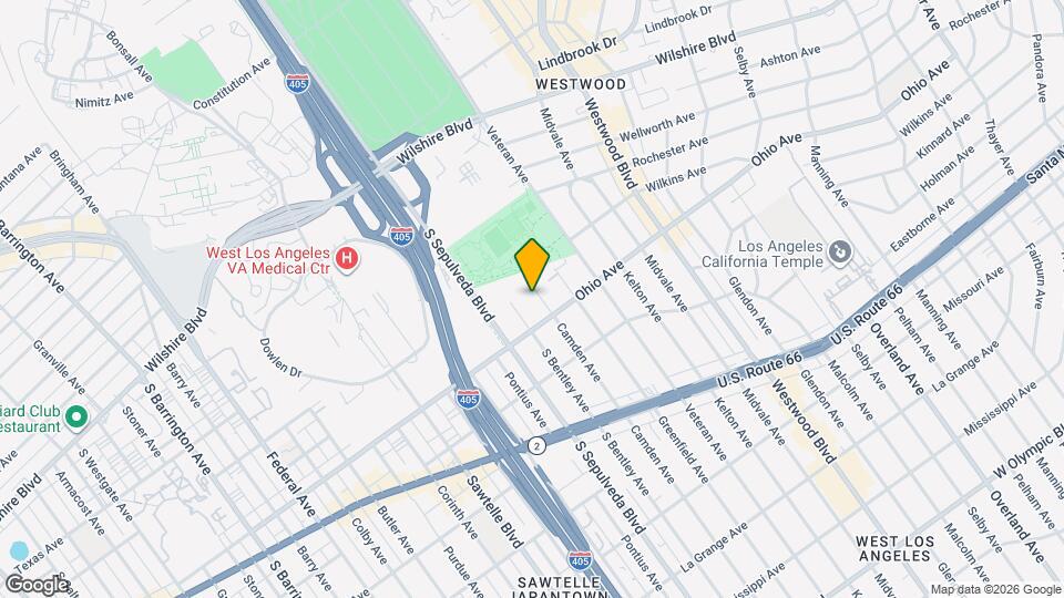 1415 Camden Ave, Unit 405 Map and Location Details