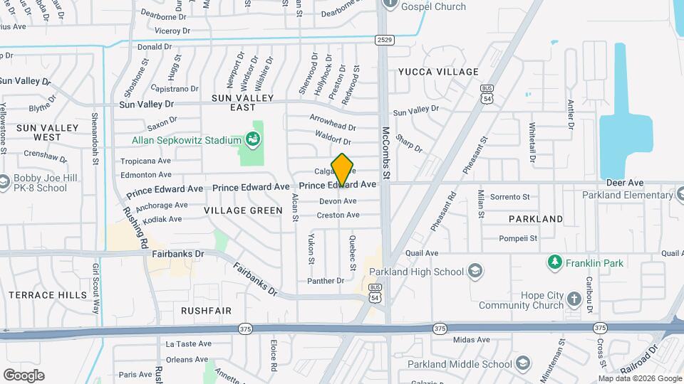 5700 Prince Edward Ave Map and Location Details