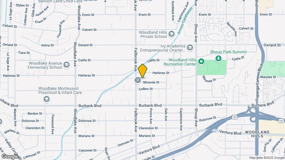 22739 Miranda St Map and Location Details
