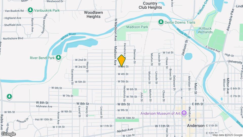 911 W 3rd St Map and Location Details