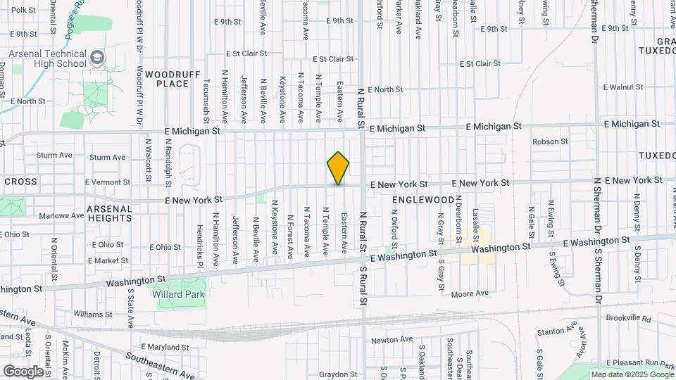 262 Eastern Ave Map and Location Details