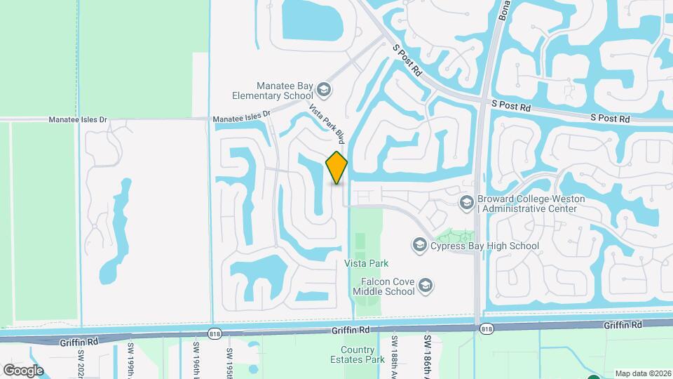 3870 E Hibiscus St Map and Location Details