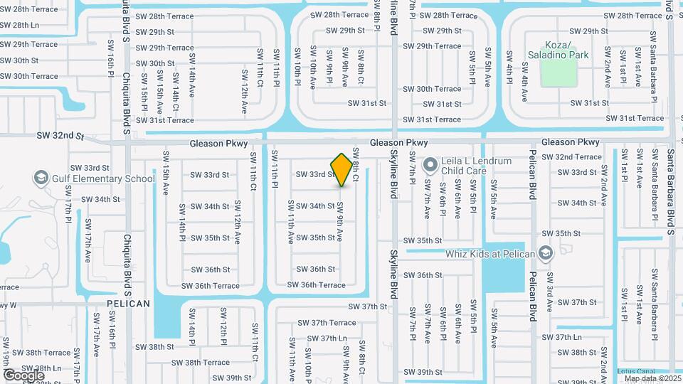 3435 SW 8th Ct Map and Location Details