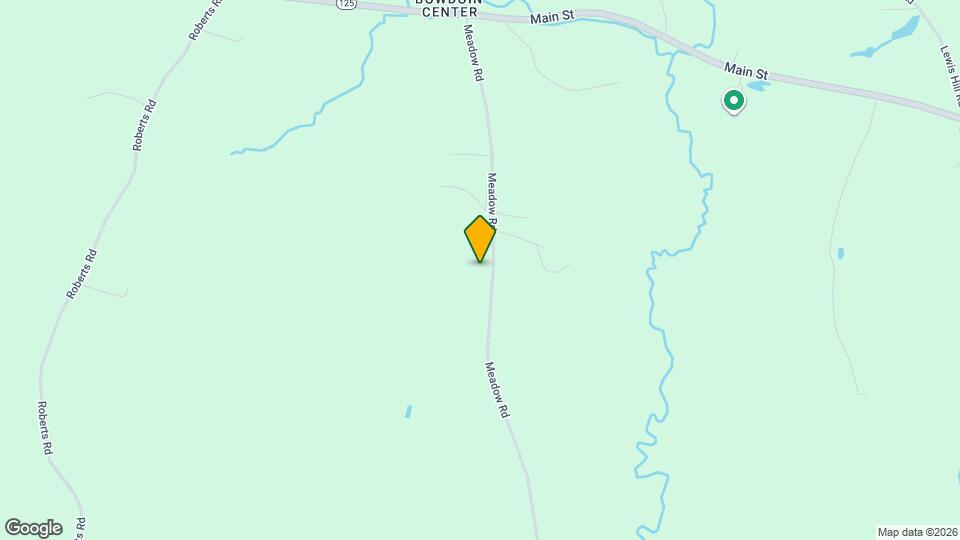 1268 Meadow Rd Map and Location Details