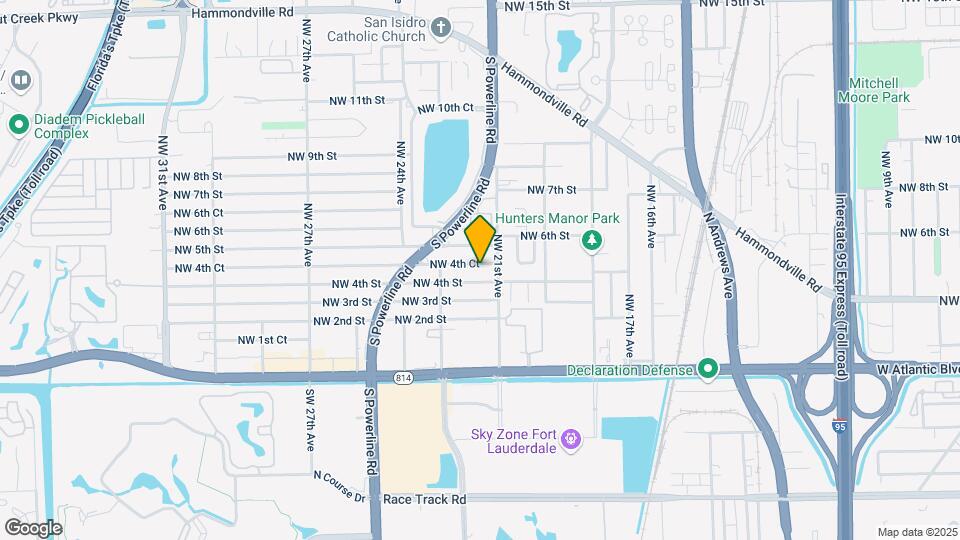2140 NW 4th Ct Map and Location Details