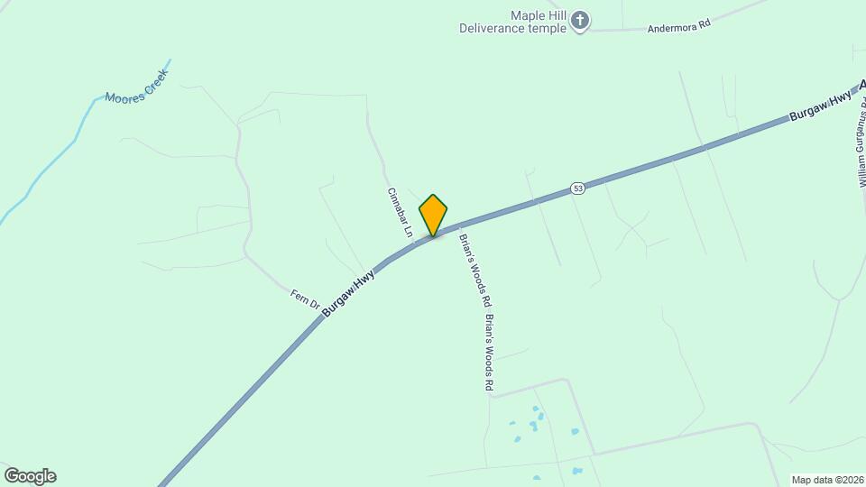 5977 Burgaw Hwy Map and Location Details