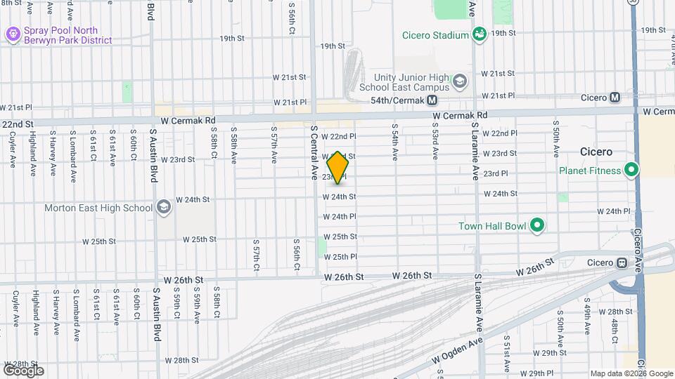 5520 W 24th St, Unit 1 Map and Location Details