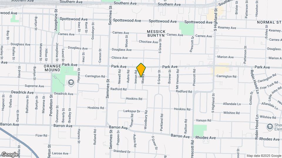 931 Maxey St Mapa y Detalles de la Ubicación