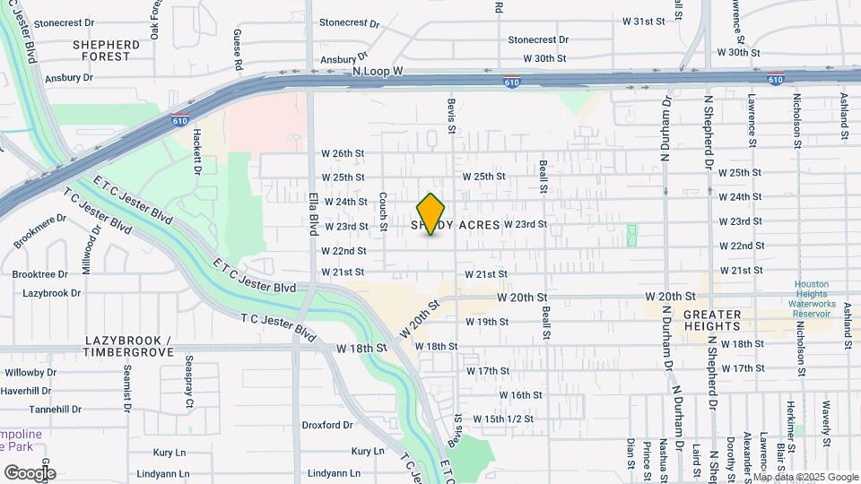 1333 W 22nd St Map and Location Details