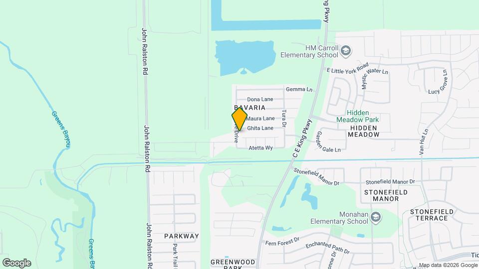 9734 Piave Drive Map and Location Details