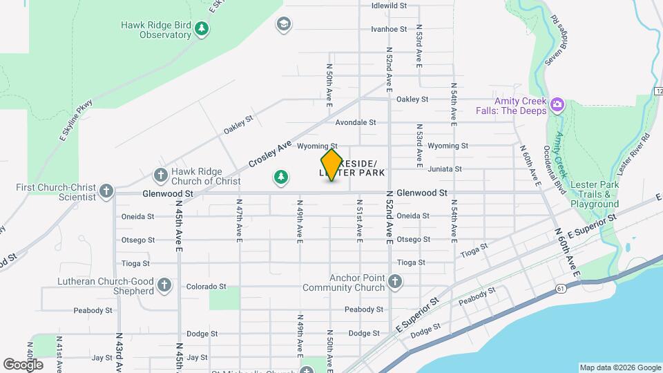 5005 Glenwood St Map and Location Details