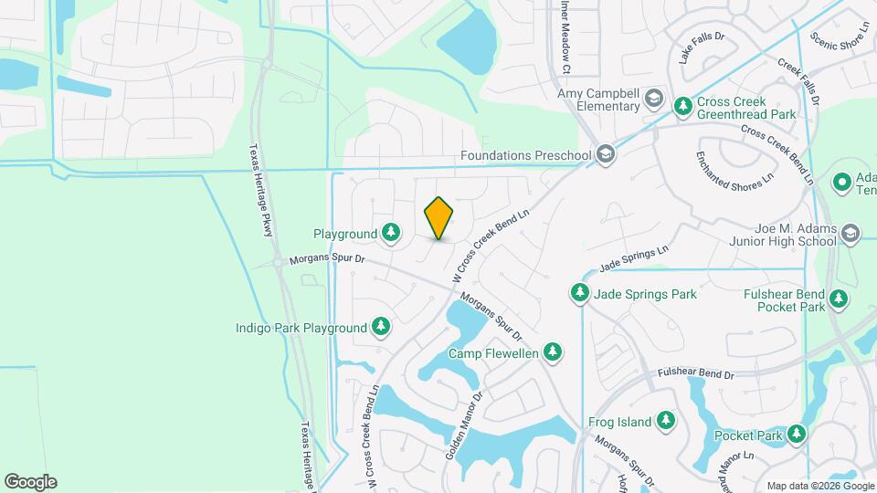 4303 Sage Glen Ln Map and Location Details