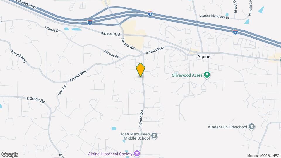 1546 Tavern Rd Map and Location Details