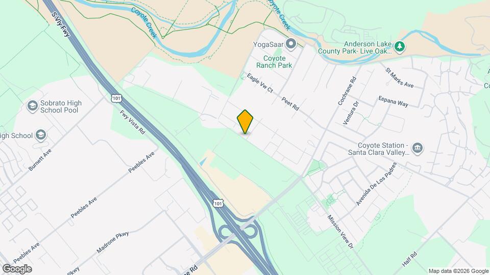 1301 Morning Star Dr Map and Location Details