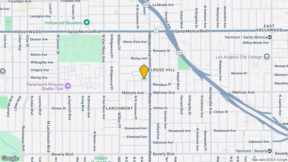 5127 Marathon St, Unit 5127 Mapa y Detalles de la Ubicación