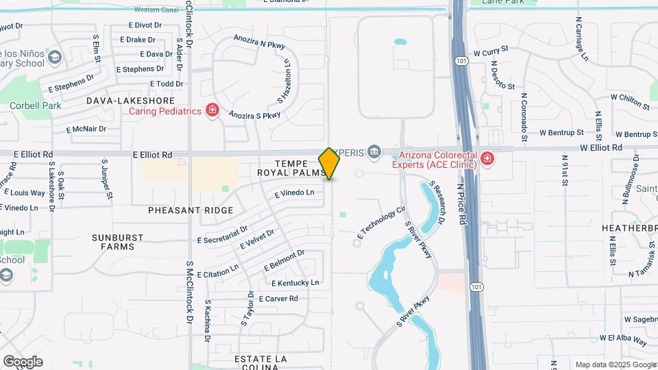7707 S Kenwood Ln Mapa y Detalles de la Ubicación