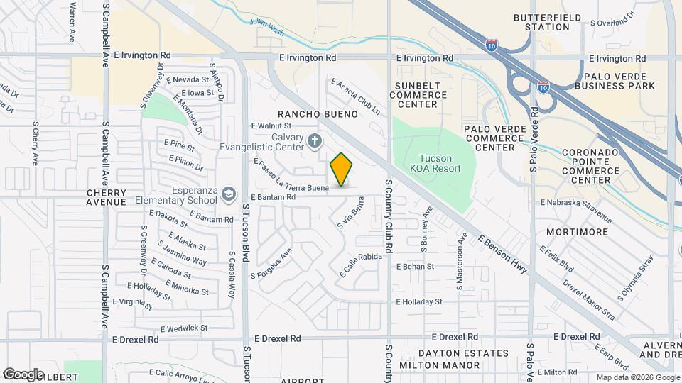 2864 E Paseo La Tierra Buena Map and Location Details