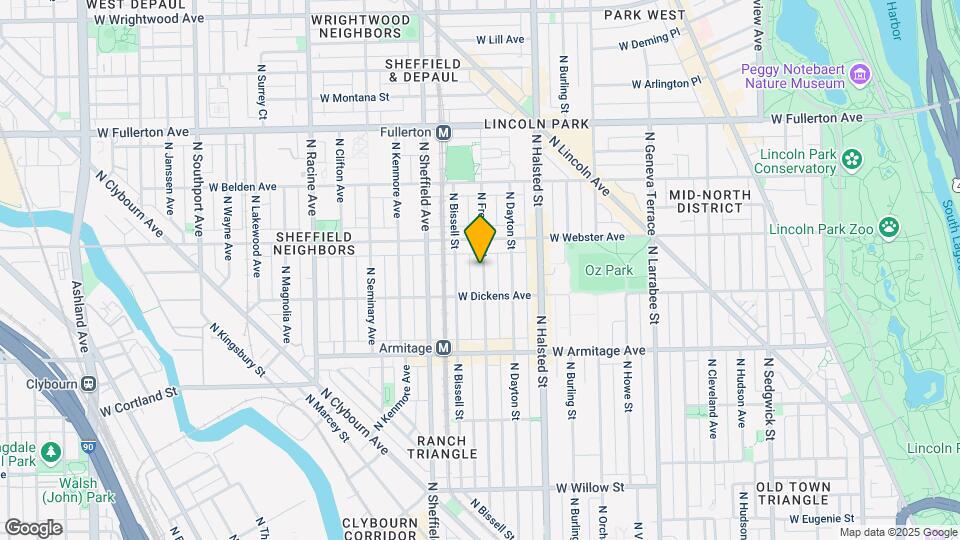 2146 N Fremont St, Unit 1 Map and Location Details
