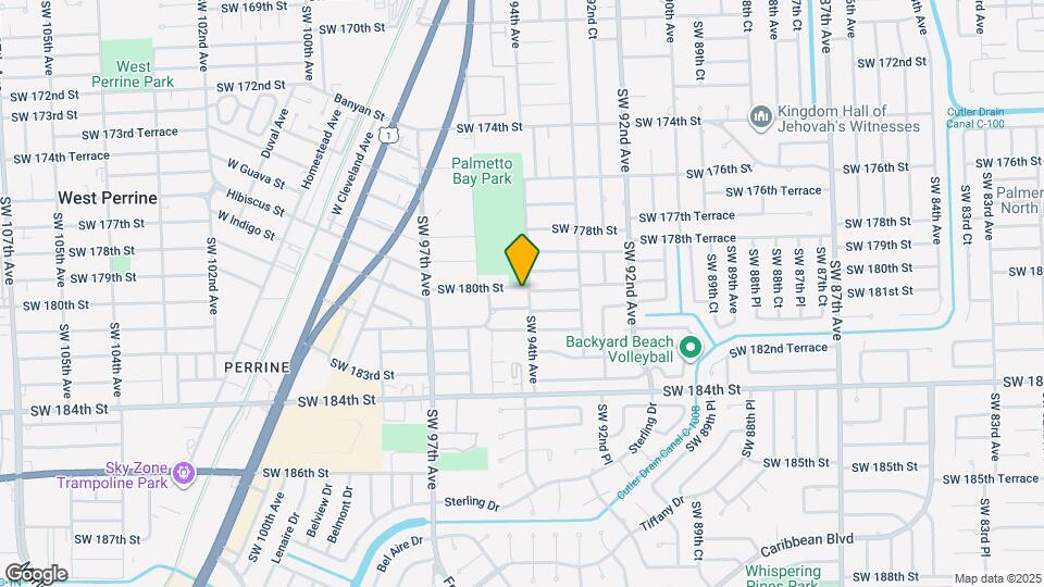 9400 SW 180th St Map and Location Details