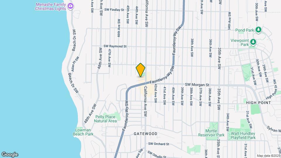 4321 SW Beveridge Pl, Unit A Mapa y Detalles de la Ubicación