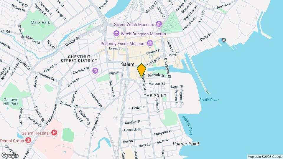 104 Lafayette St Mapa y Detalles de la Ubicación