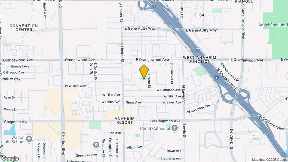 2204 Mountain View Ave Map and Location Details