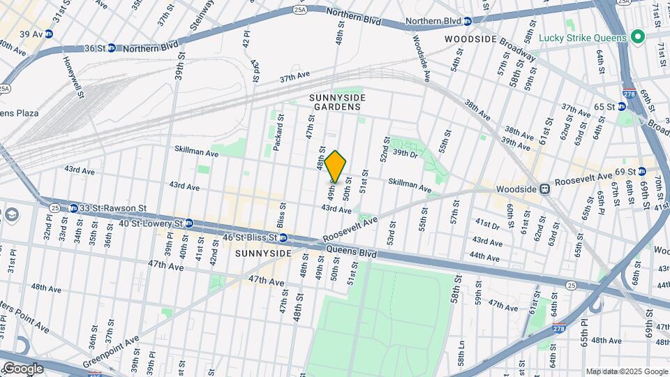 41-23 49th St Map and Location Details