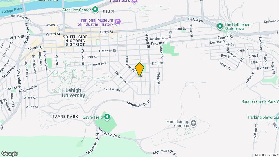 662 Atlantic St Map and Location Details