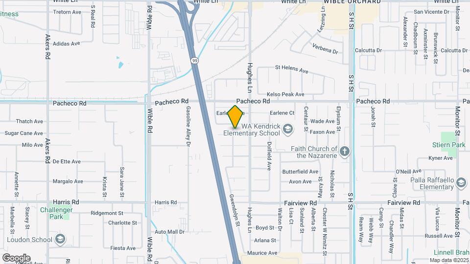 2520 Bernice Dr Map and Location Details