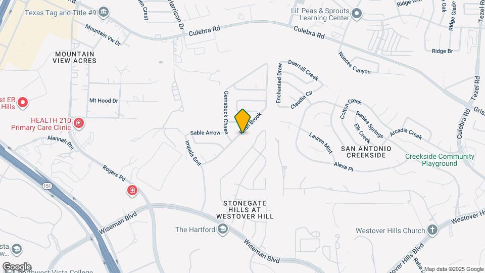 4930 Roan Brook Map and Location Details