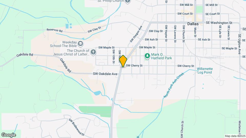 1540 SW Fairview Ave Map and Location Details