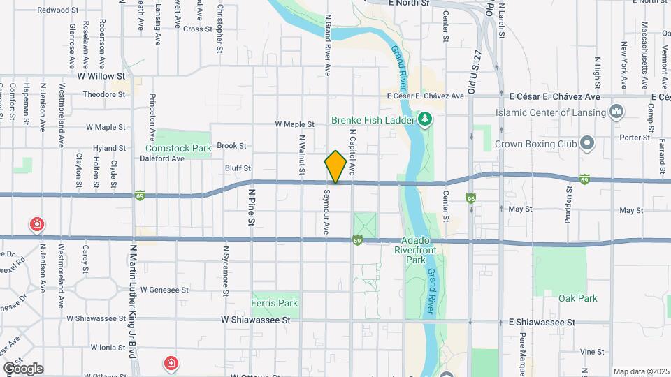 219 W Oakland Ave, Unit 219.5 Map and Location Details