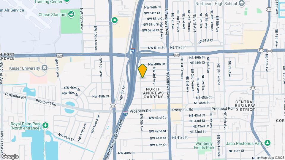 481 NW 47th St Map and Location Details