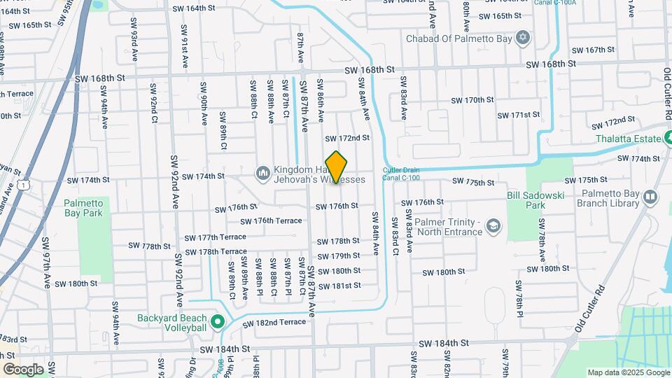 17460 SW 85th Ave Map and Location Details