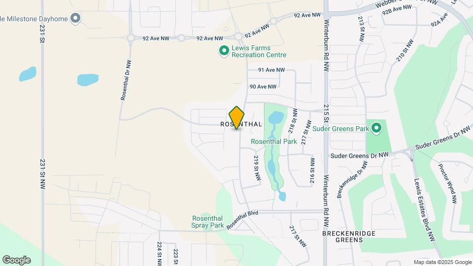 6108 Rosenthal Way NW Map and Location Details