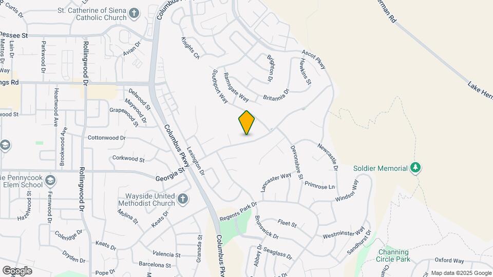 4836 Georgia St Map and Location Details