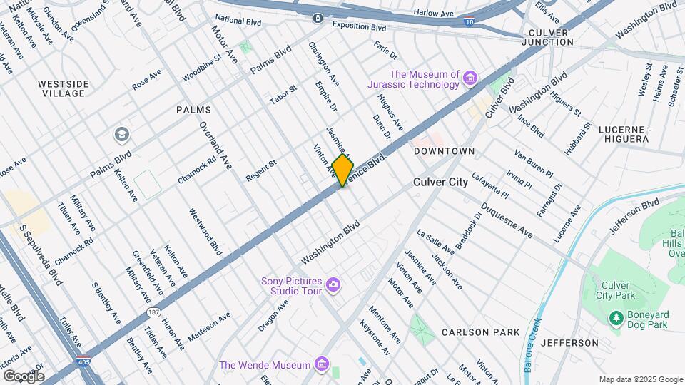 3816 Goldwyn Terrace Map and Location Details