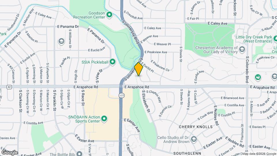 2766 E Euclid Ave Map and Location Details