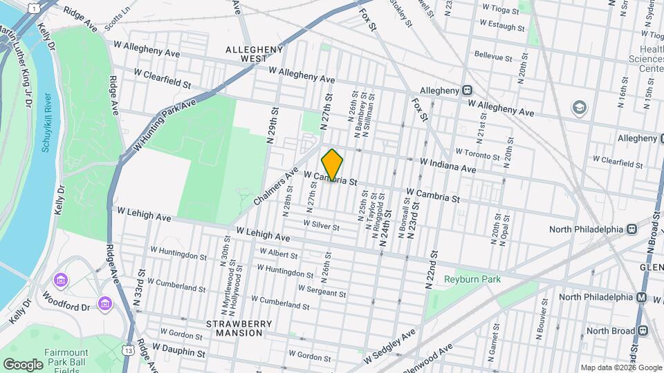 2849 N Bailey St Map and Location Details