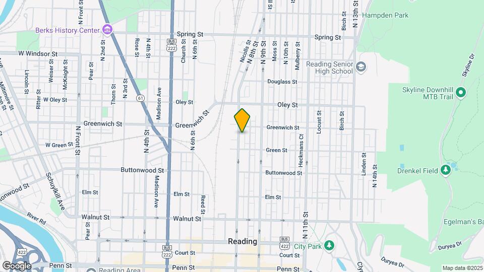 531 N 8th St Mapa y Detalles de la Ubicación