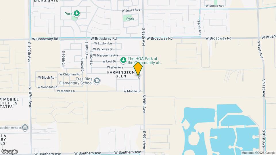 9918 W Bloch Rd Map and Location Details