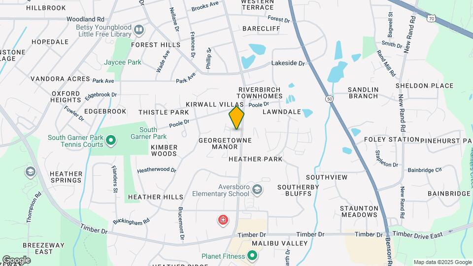 1446 Aversboro Rd Map and Location Details