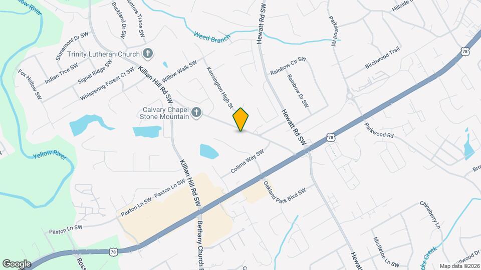 2079 McDaniels Bridge Rd SW Map and Location Details