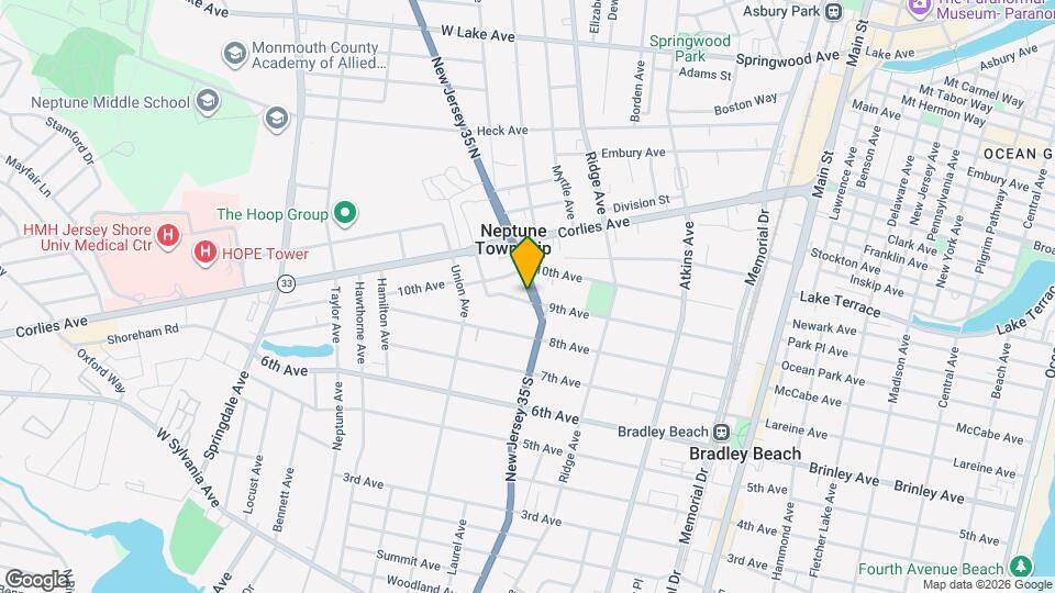 1401 9th Ave Map and Location Details