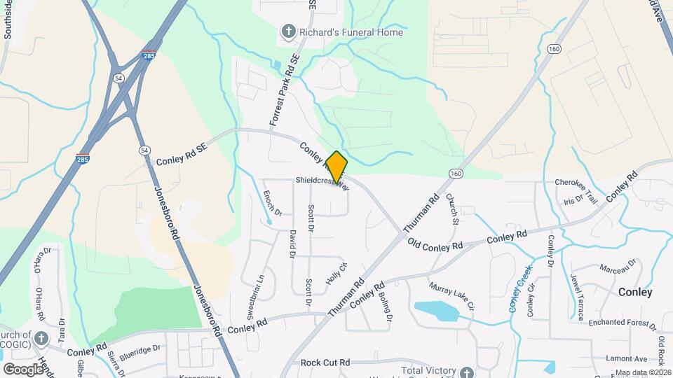 1079 Shieldcrest Way Map and Location Details