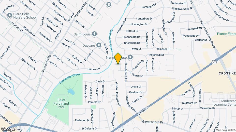 2225 Spoonwood Dr Map and Location Details
